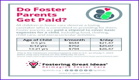 How Much Do Foster Parents Get Paid In Georgia